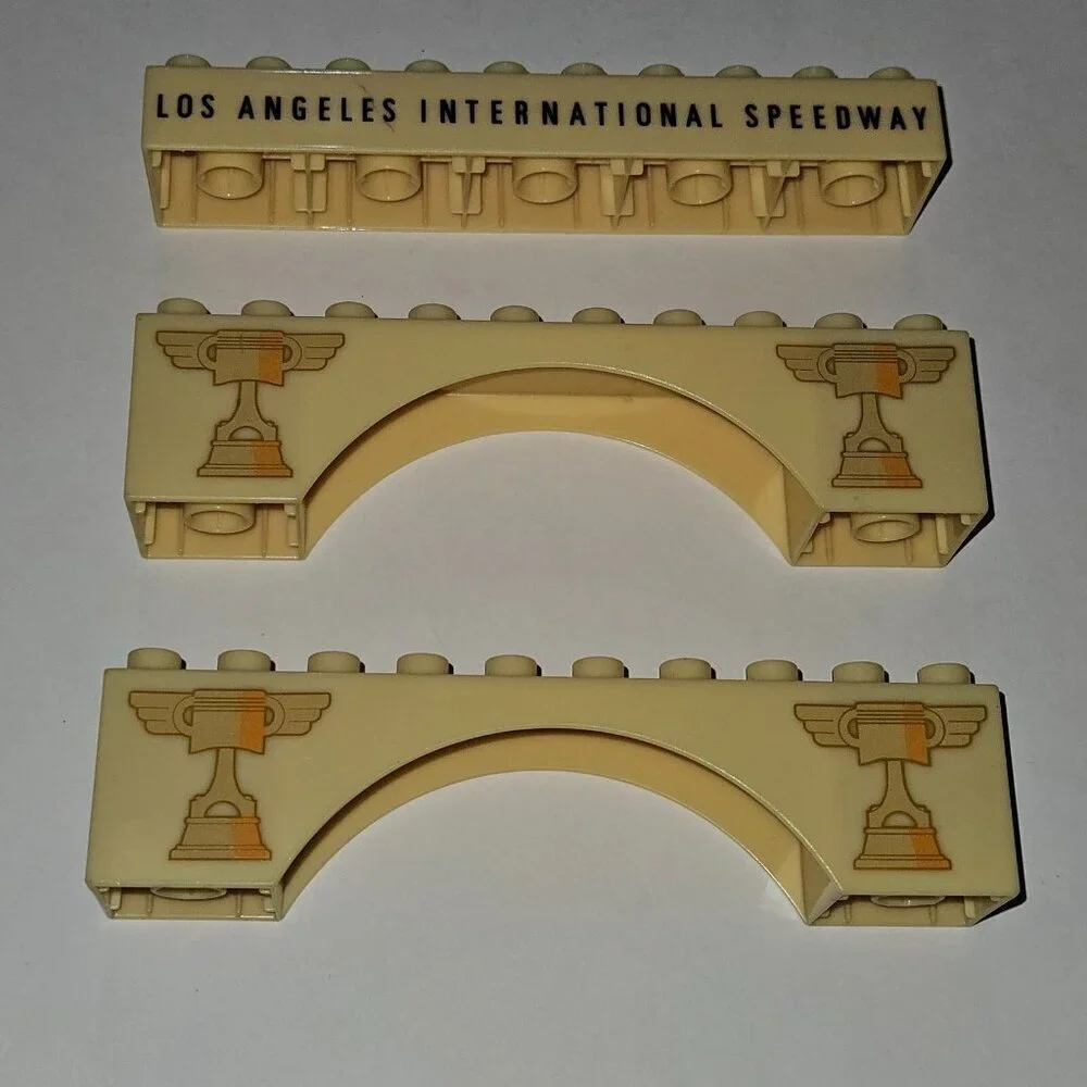 Disney Cars Mega Bloks Lot Dinoco Lightning McQueen Piston Cup Arch Replacement